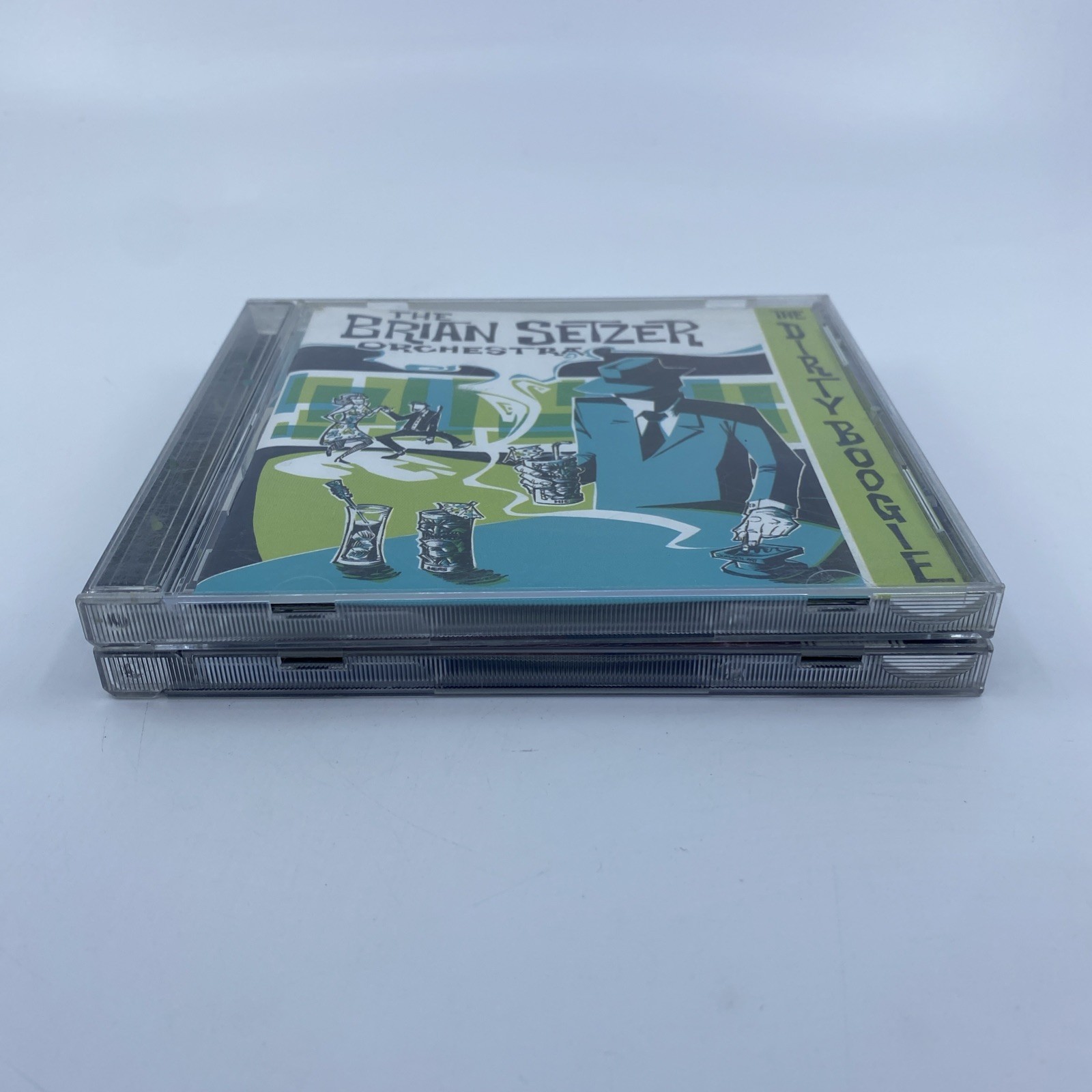Lot of 2 Brian Setzer CDs - The Dirty Boogie and guitar slinger