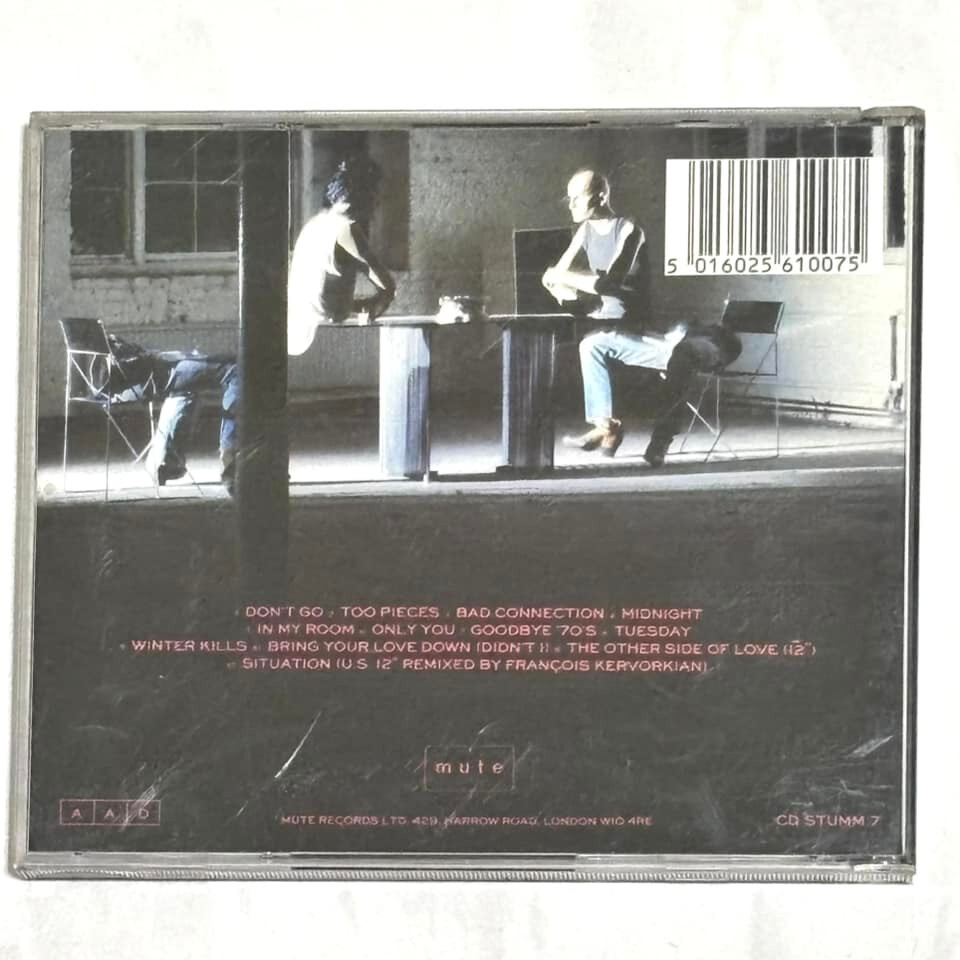 Yazoo (Depeche Mode) 1982 Upstairs At Eric's Taiwan Edition CD w/ Hype Stickers