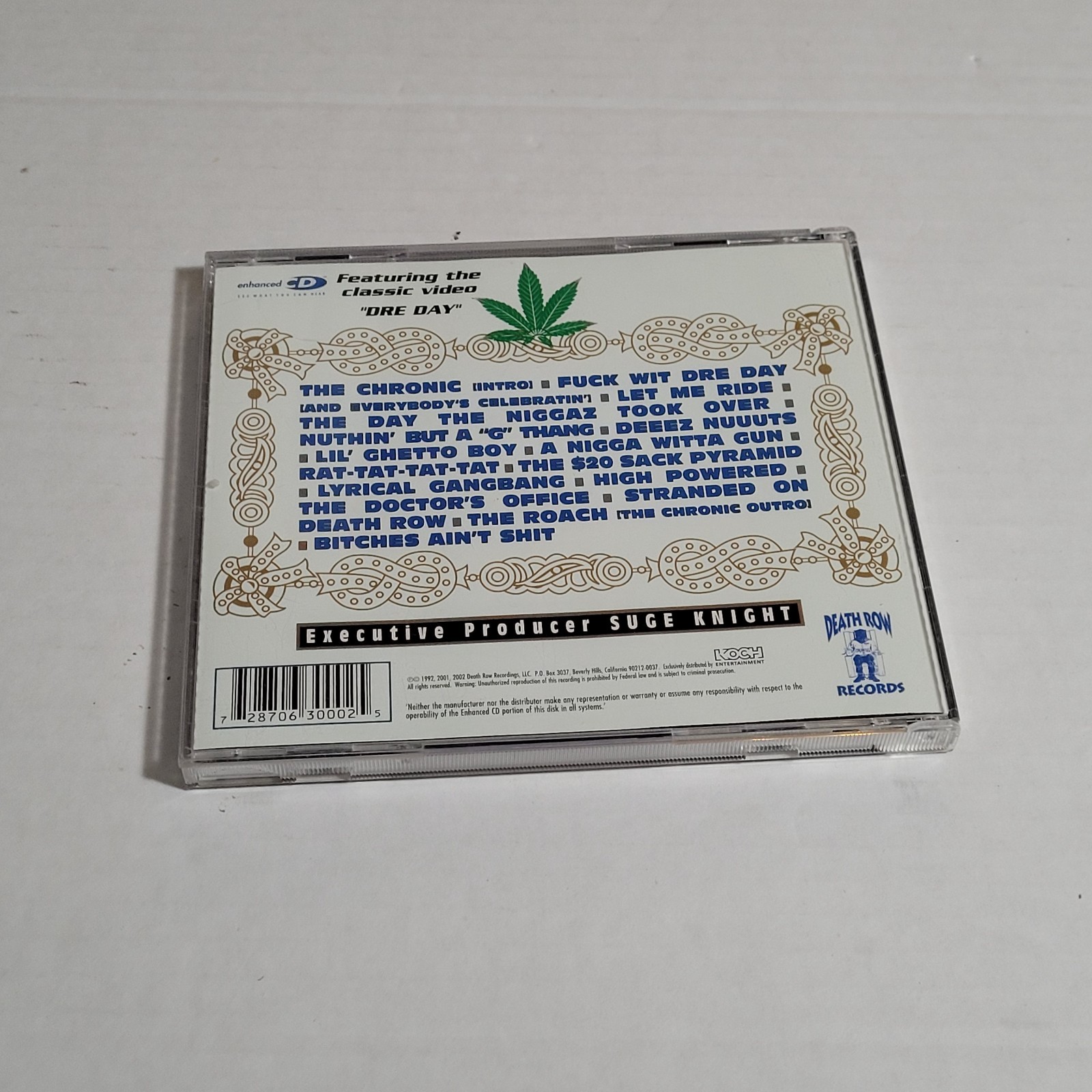 Dr. Dre The Chronic CD