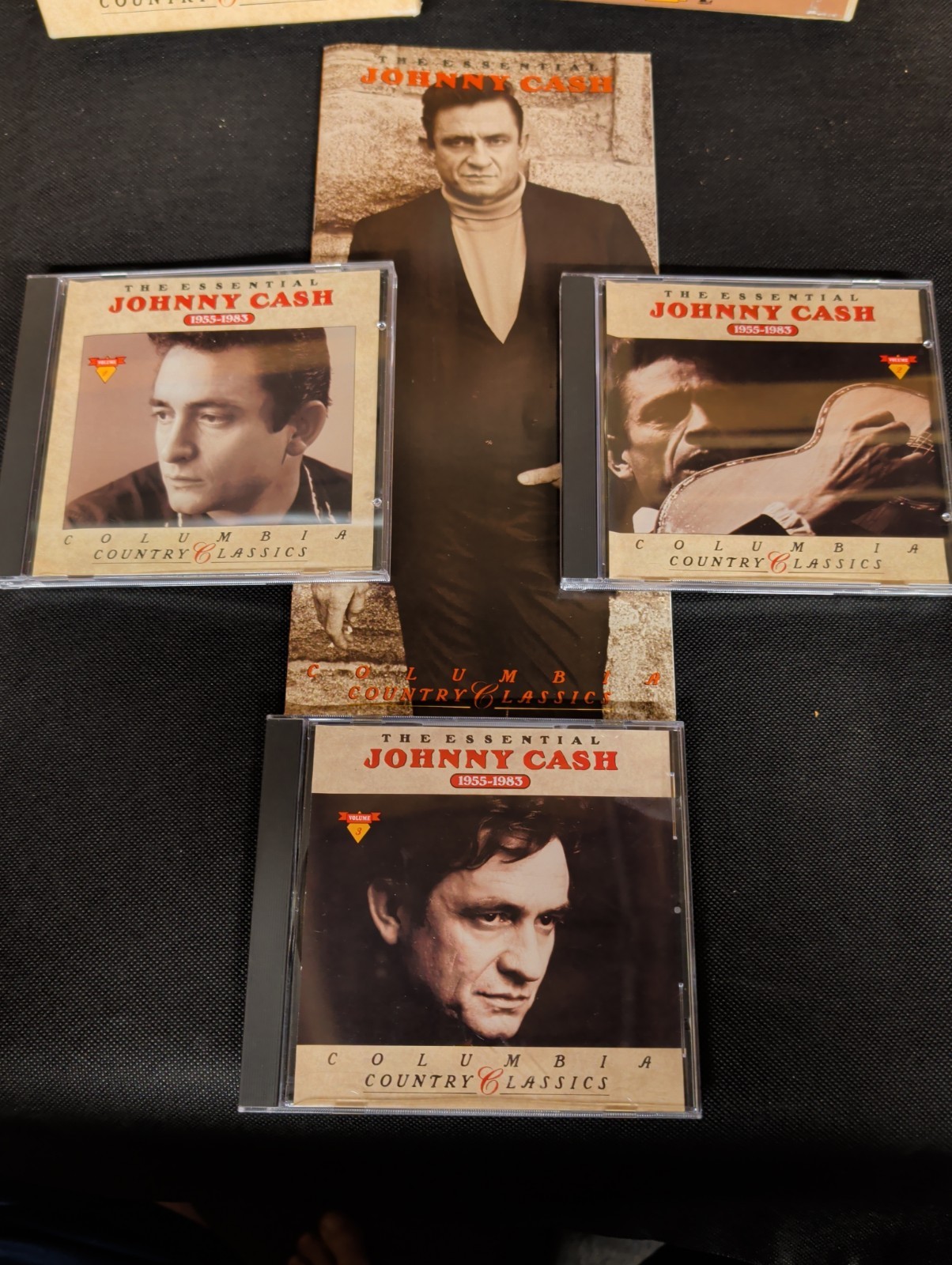 Johnny Cash The Essential 1955-1983 Columbia Country Classics 3 CD Box Set