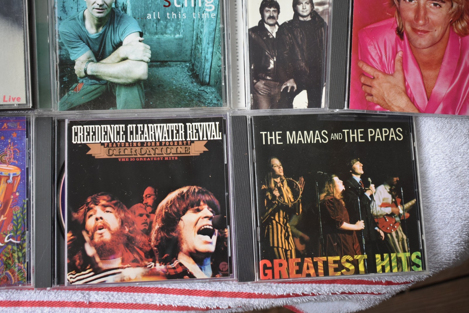 Lot of 10 Rock Various Genres CDs, 70’s & 80’s Various Artists, Nice Shape