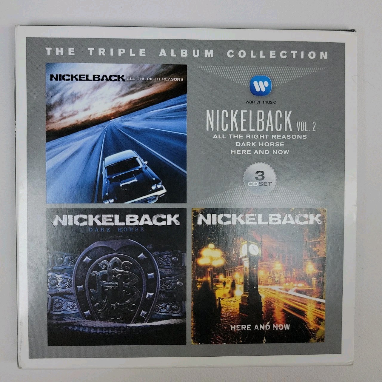 Triple Album Collection Vol 2 by Nickelback (CD, 2016)