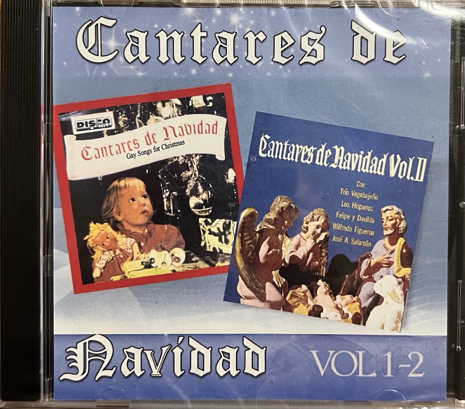 Cantares De Navidad Vol 1 Y 2 Lo Mejor De Lo Mejor. 24 Canciones En Un CD-R