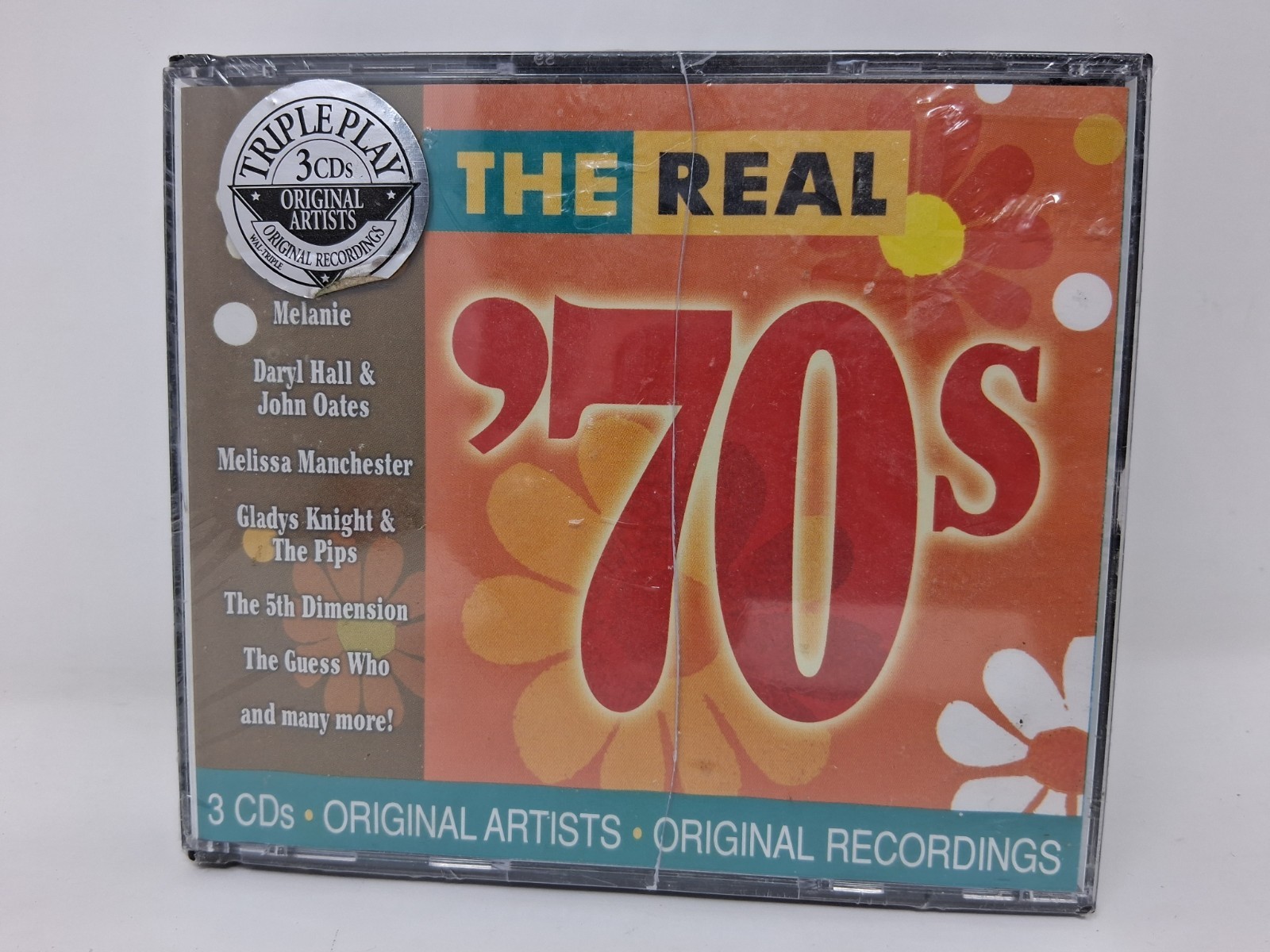 The Real 70s Triple Play 3CD Original Artists Hits Collection New Sealed