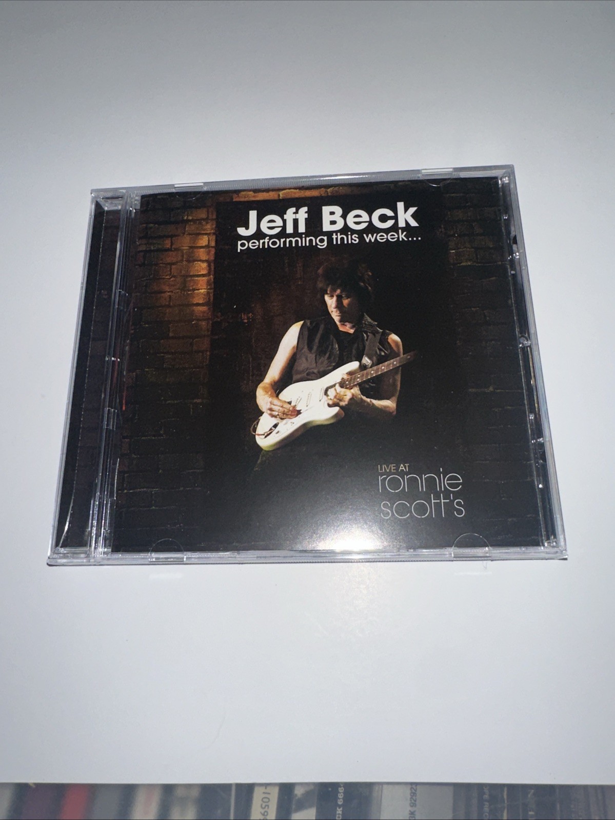 Performing this Week: Live at Ronnie Scott's Jazz Club by Jeff Beck CD