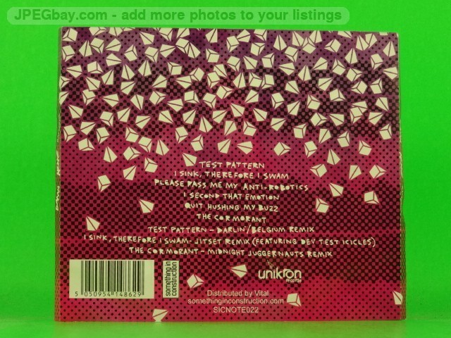 DAMN ARMS BATTERNS (606) 9 Track CD Album Picture Sleeve UNIKRON