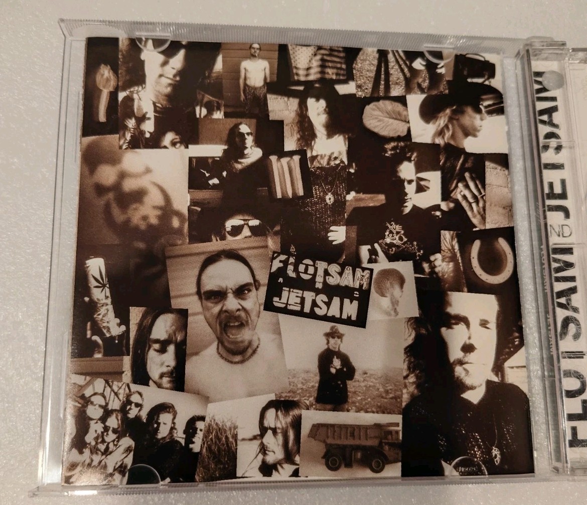 Flotsam And Jetsam -Drift - Promotional Copy CD 1988 MCA Records Heavy Metal ⚡