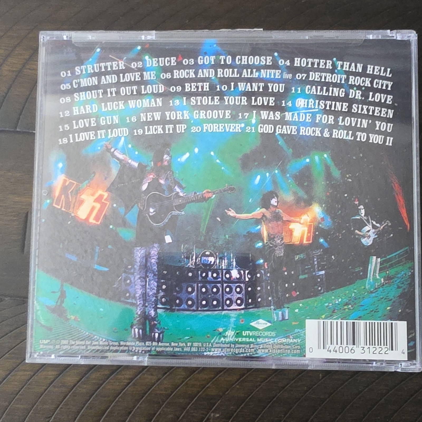 Kiss The Very Best of Kiss CD Compilation 2002 TVT Records Jewel Case