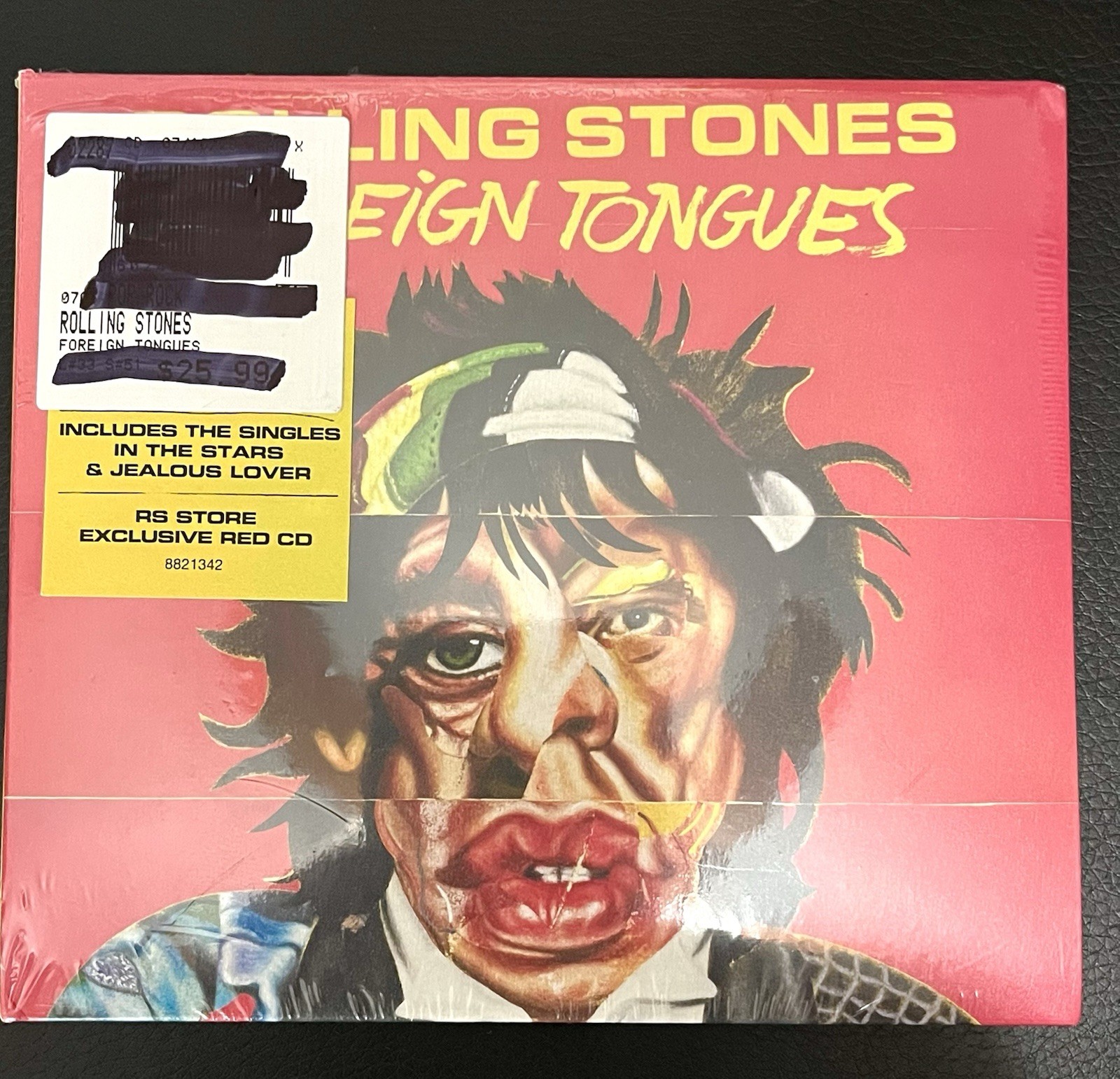 Rolling Stones Foreign Tongues Exclusive RED CD with Lyric Booklet New Sealed
