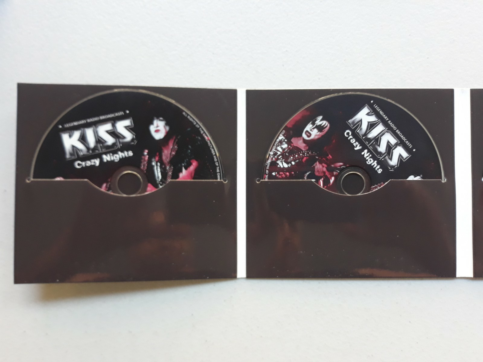 Kiss Crazy Nights Radio Broadcasts 4 Disc, Paul Stanley CD Lot