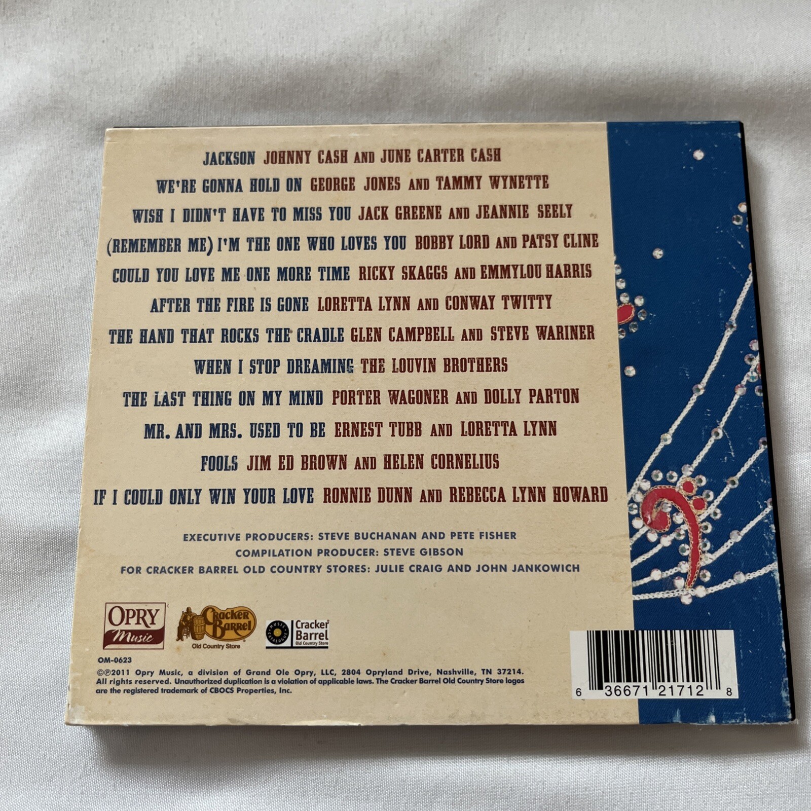 Grand Ole Opry Classic Collection: Duets by Various Artists (CD, 2011)