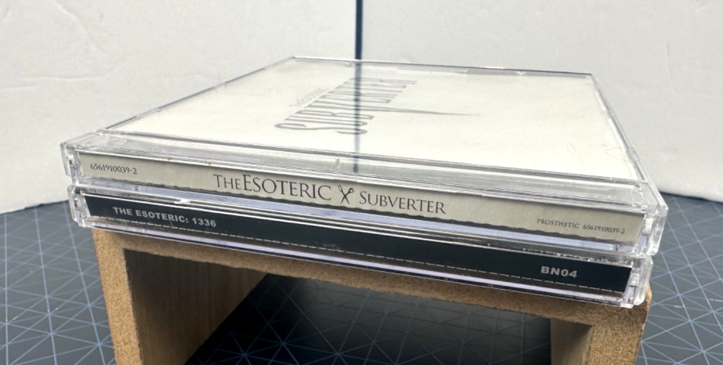 The Esoteric - Subverter (CD, 2006) & The Esoteric - 1336 (CD, 2004) - Metal