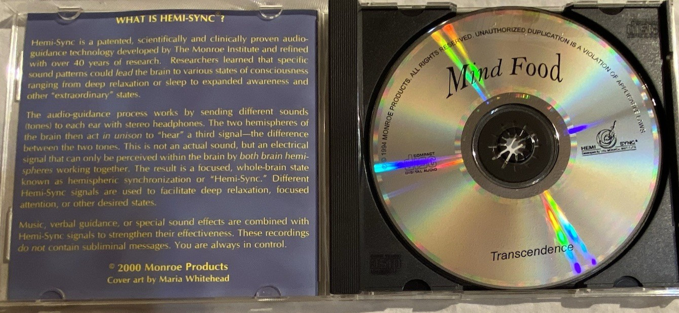 Hemi-Sync Transcendence CD Mandarin NEW AGE Brain Self Help THERAPY