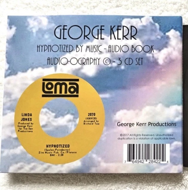 George Kerr Hypnotized By Music - Audio Book - Audiography 3CD, 2017 The MOMENTS