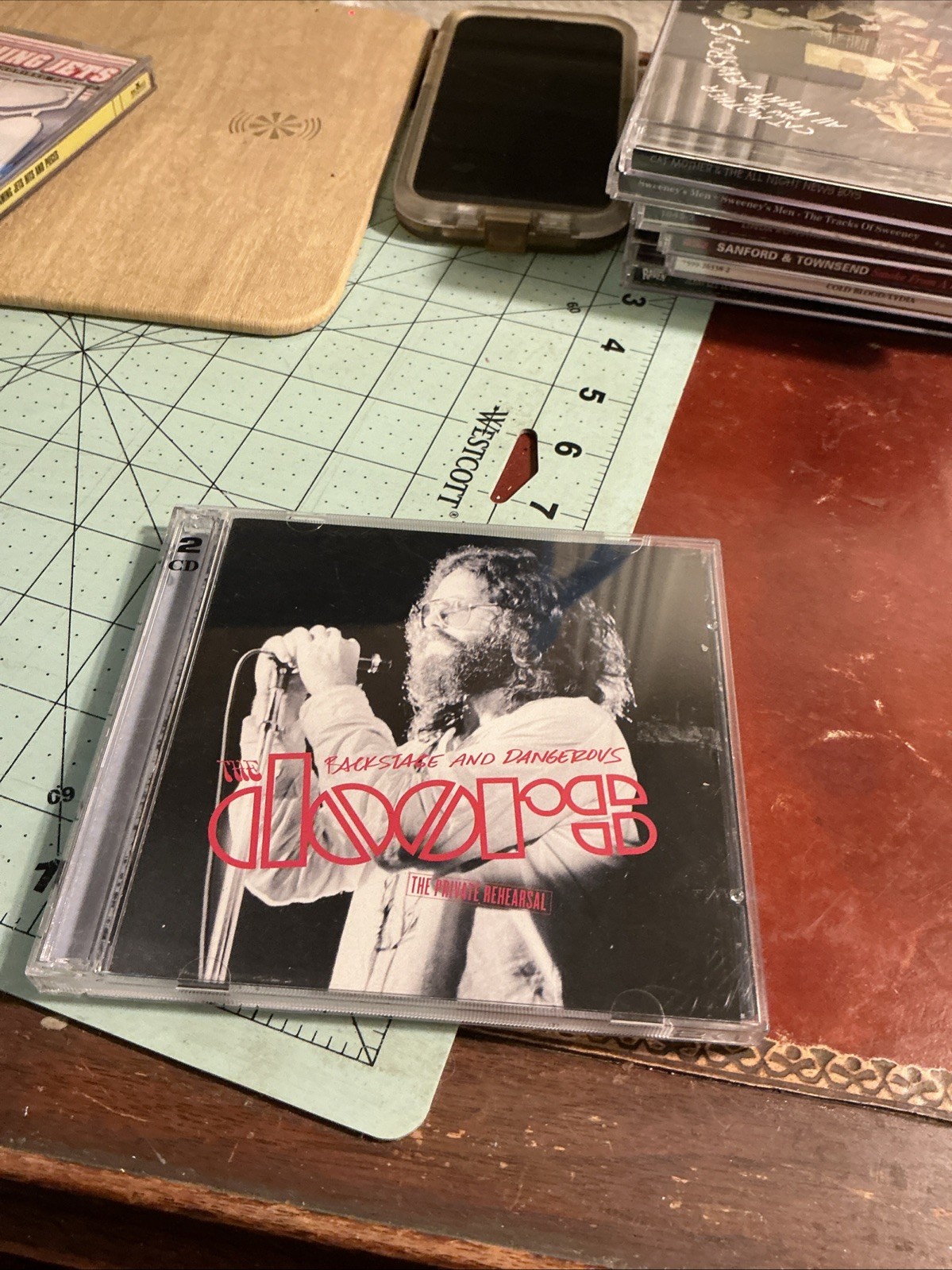 THE DOORS BACKSTAGE AND DANGEROUSTHE PRIVATE REHEARSALS VERY RARE NM G2U
