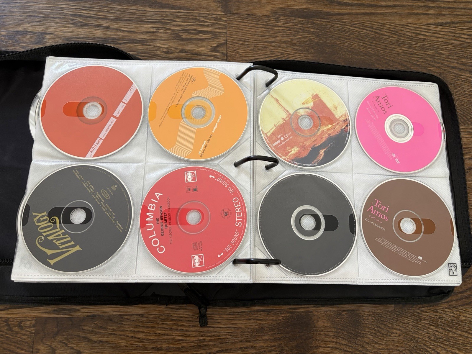 CD binder 190 Variety 70s 80s 90s 2000s Pop rock Electronic