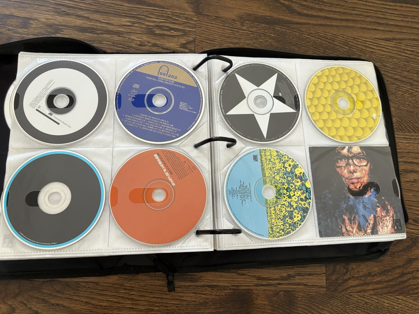 CD binder 190 Variety 70s 80s 90s 2000s Pop rock Electronic