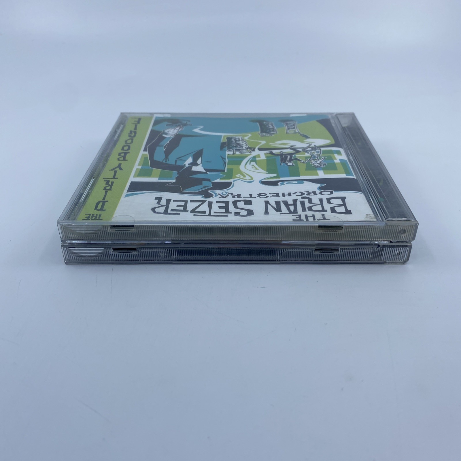Lot of 2 Brian Setzer CDs - The Dirty Boogie and guitar slinger
