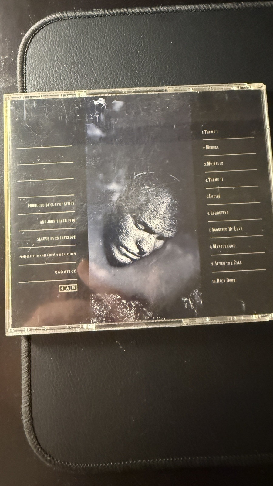 Clan Of Xymox Medusa CD CAD 613 CD MPO 01 @ No Barcode Early 4AD Pressing 1986