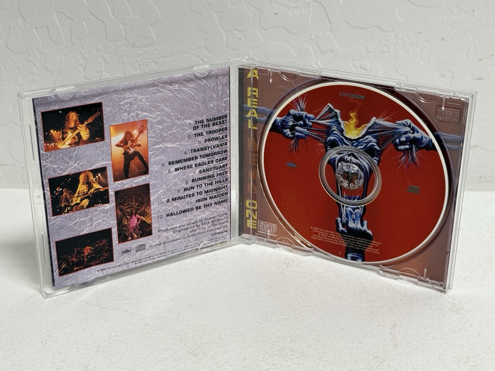 Iron Maiden - A Real Dead One CD. 1993