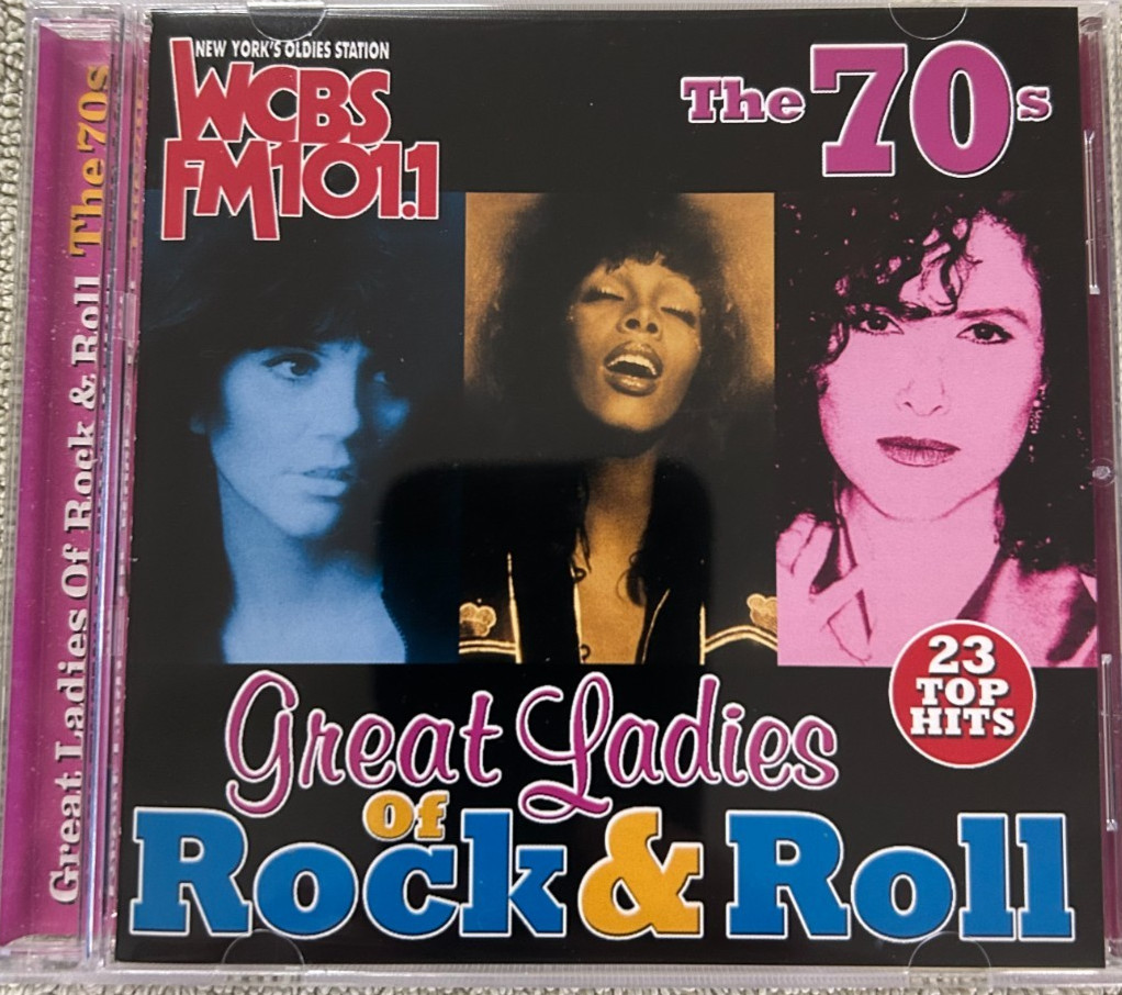 WCBS-FM101.1 "GREAT LADIES ROCK & ROLL: THE 70'S " Collectables COL-CD-2535