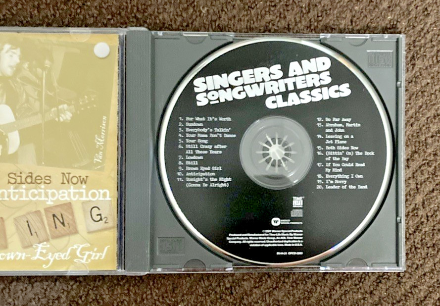 Singers And Songwriters Classics CD (2001 Time Life Music)