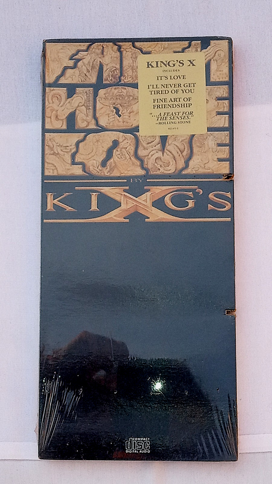 KINGS X Original 1990 Faith Hope Love New 1st Edition Factory Sealed Long Box CD