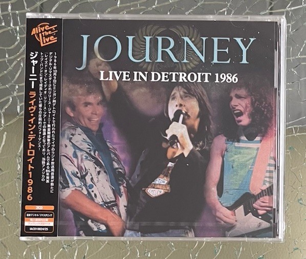 JOURNEY "Live In Detroit 1986" JAPAN 2 CD "SEALED"