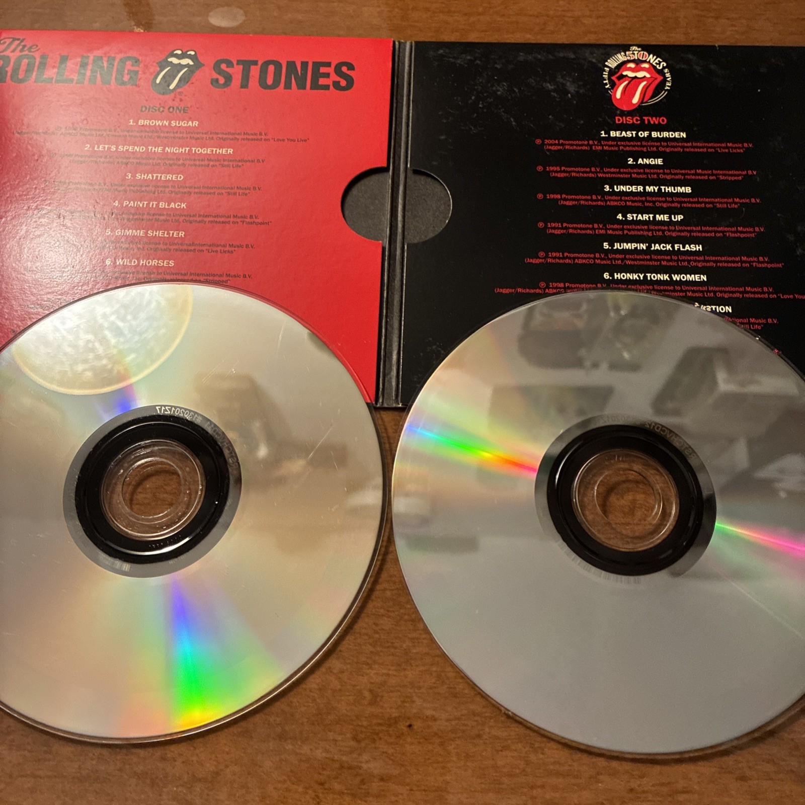 The Rolling Stones ‎Live 2 CD Set 50th Anniversary Fifty Years