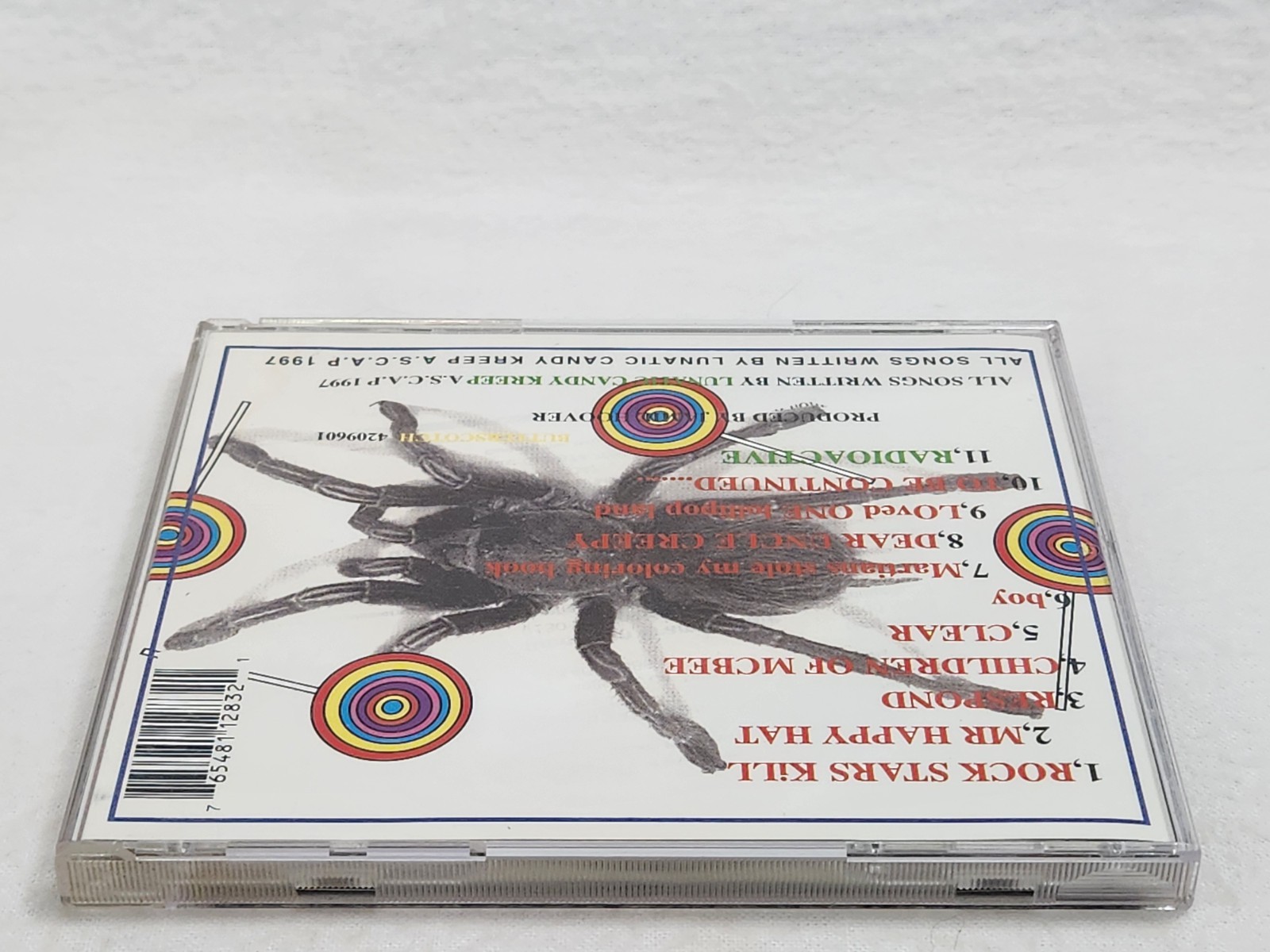 Lunatic Candy Kreep - Lunatic Candy Kreep CD 1997 Butterscotch Recordings Signed