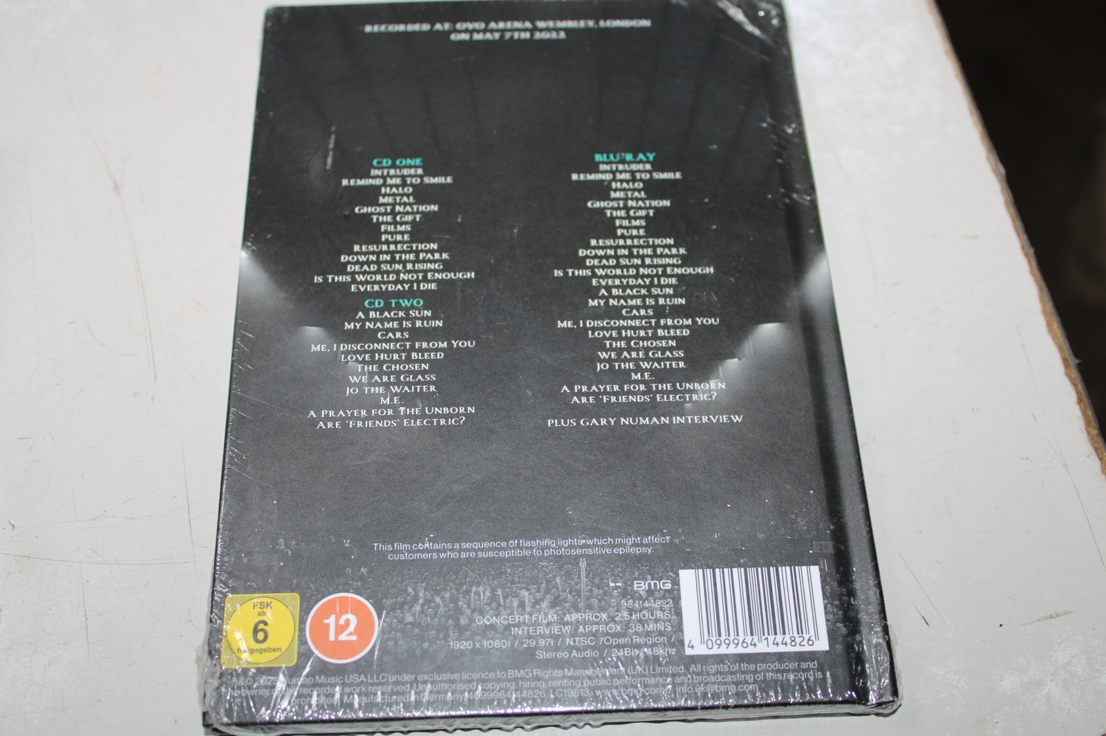 Gary Numan - A Perfect Circle Live at OVO Arena Wembley - 2CD
