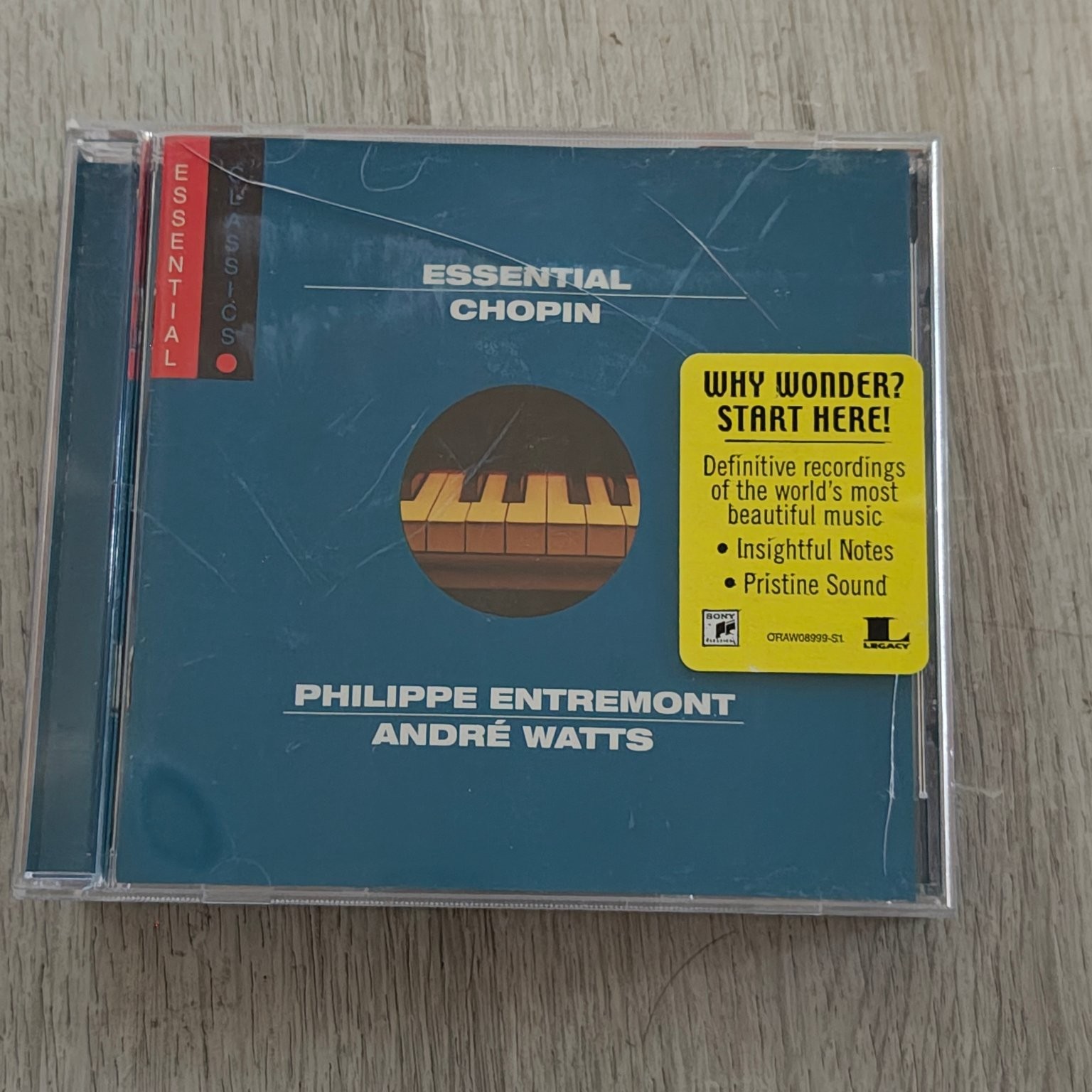 Philippe Entremont André Watts - Essential Chopin CD 1991 Classical Sony Legacy