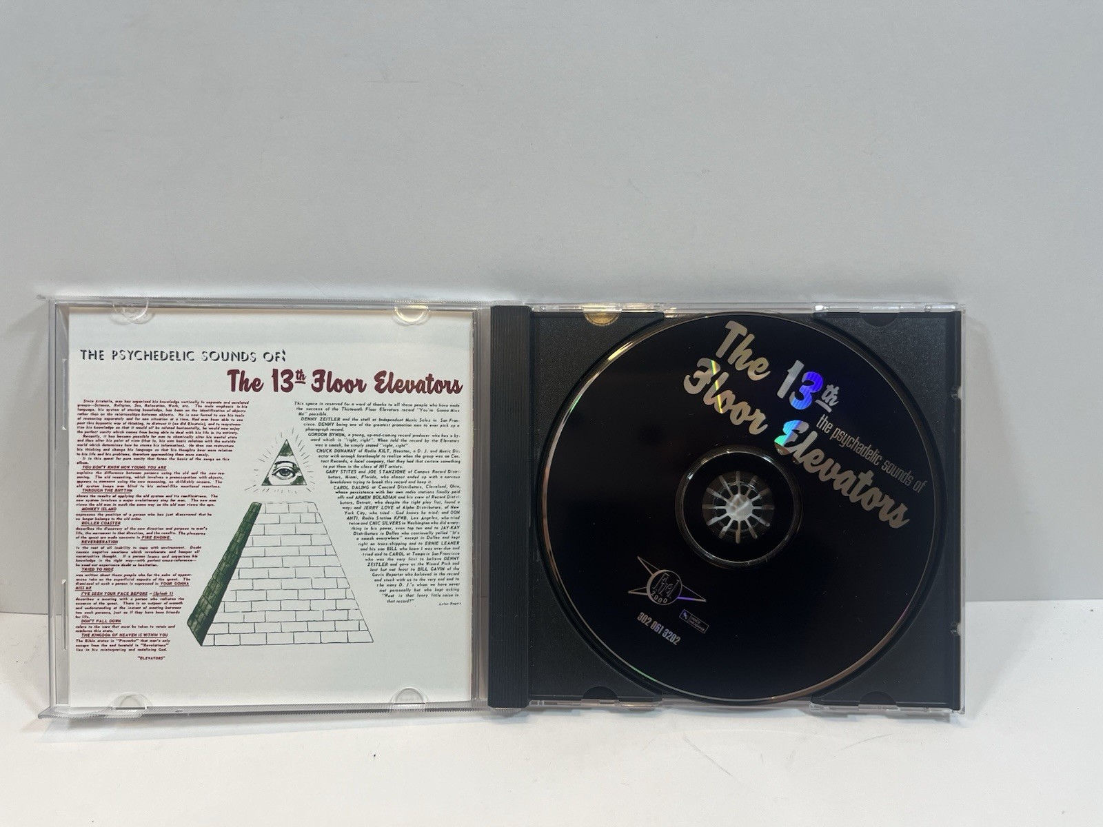 The Psychedelic Sounds of the 13th Floor Elevators US Bonus Tracks Remaster Cd