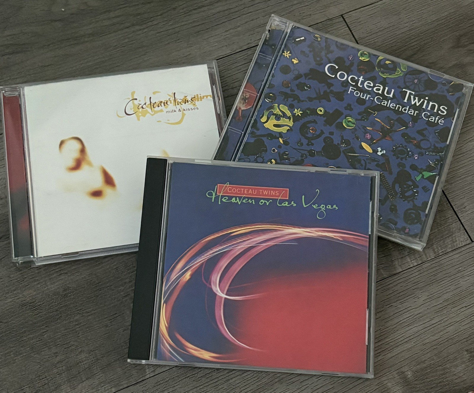 Cocteau Twins— Lot of 3 CD's, Milk & Kisses, Heaven Or Las Vegas and 4 Calendar