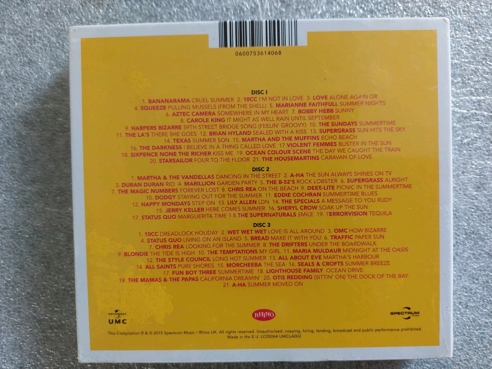 VARIOUS ARTISTS : CLASSIC SUMMER 3 X CDs ☆10cc/DODGY/SPECIALS☆NEW & SEALED