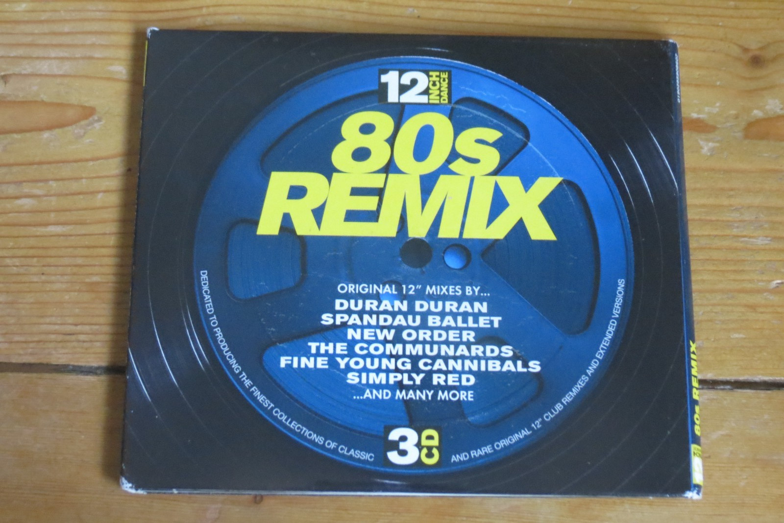 3 CD 12 Inch Dance 80s remix (12" mixes) New Order/a-ha/Duran/Ultravox/Kon Kan