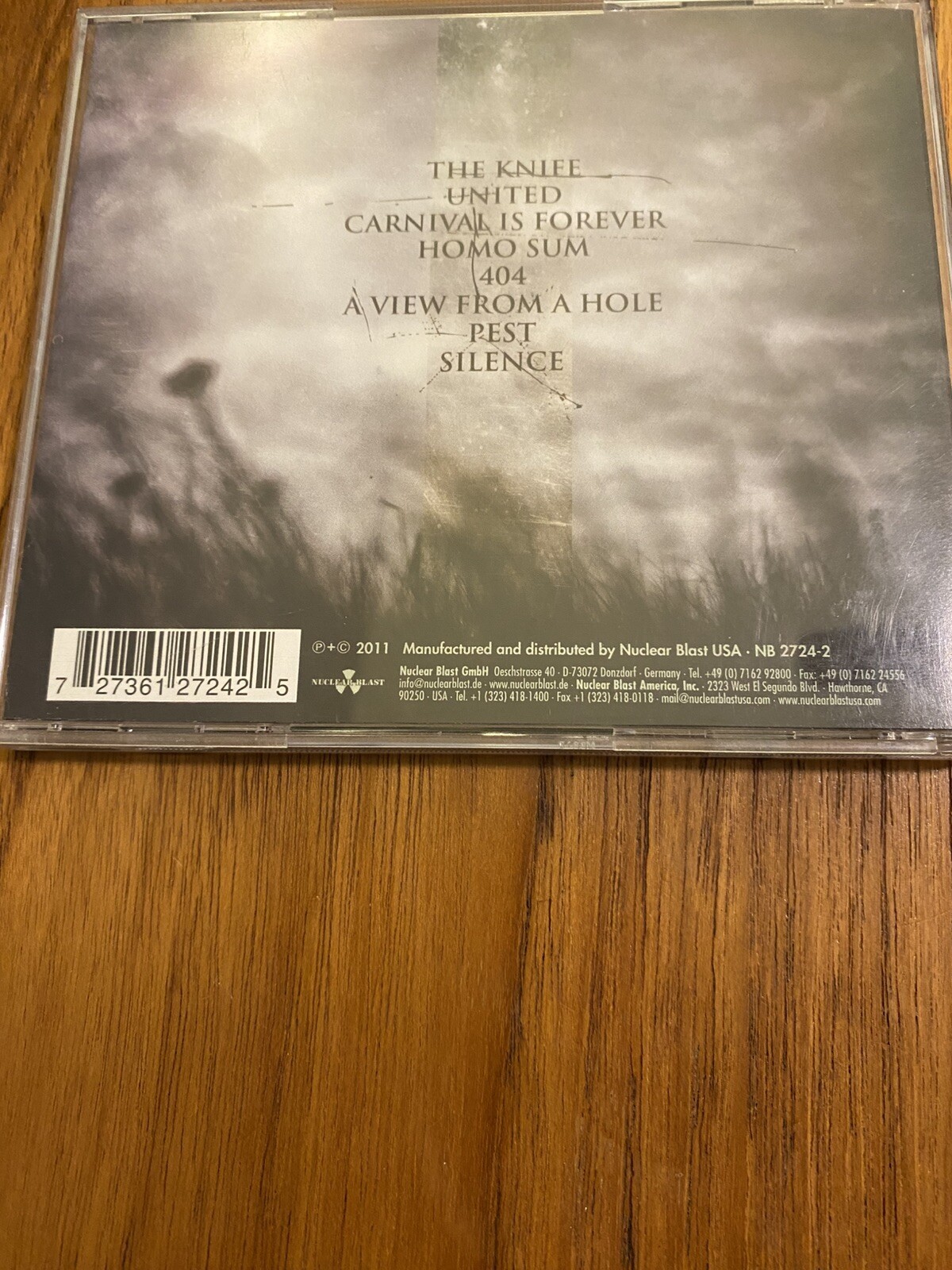 Decapitated – Carnival Is Forever Signed CD Very Rare Rasta Vogg Heinrich Krimh