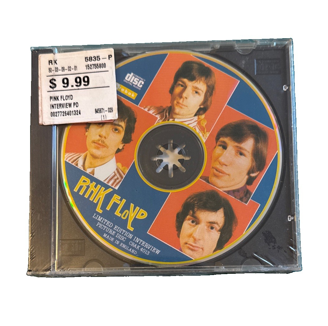 1994 RARE Pink Floyd Limited Edition Interview Picture Disc CD CBak 4013 England