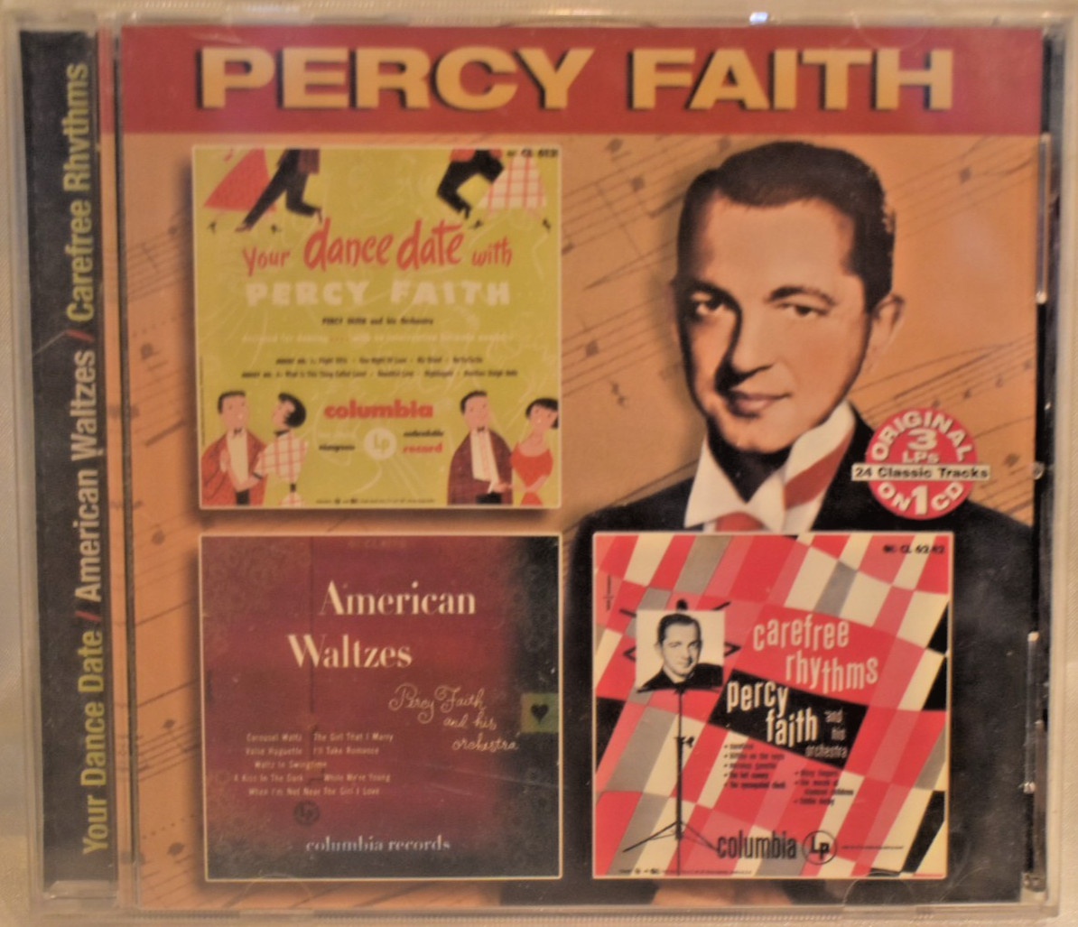 Percy Faith Your Dance Date/American Waltzes/Carefree Rhythms CD