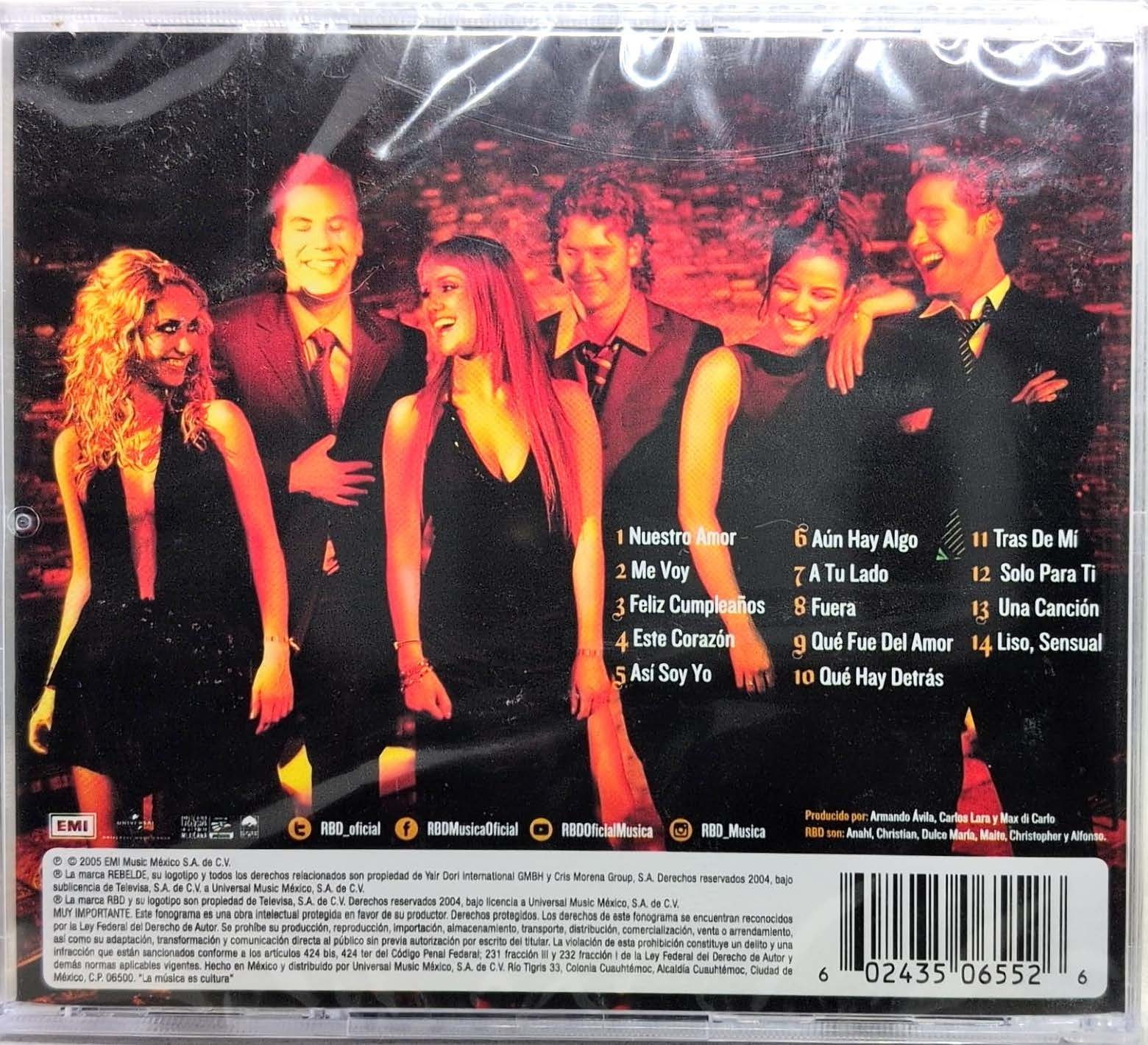 RBD – Nuestro Amor (2020, CD)