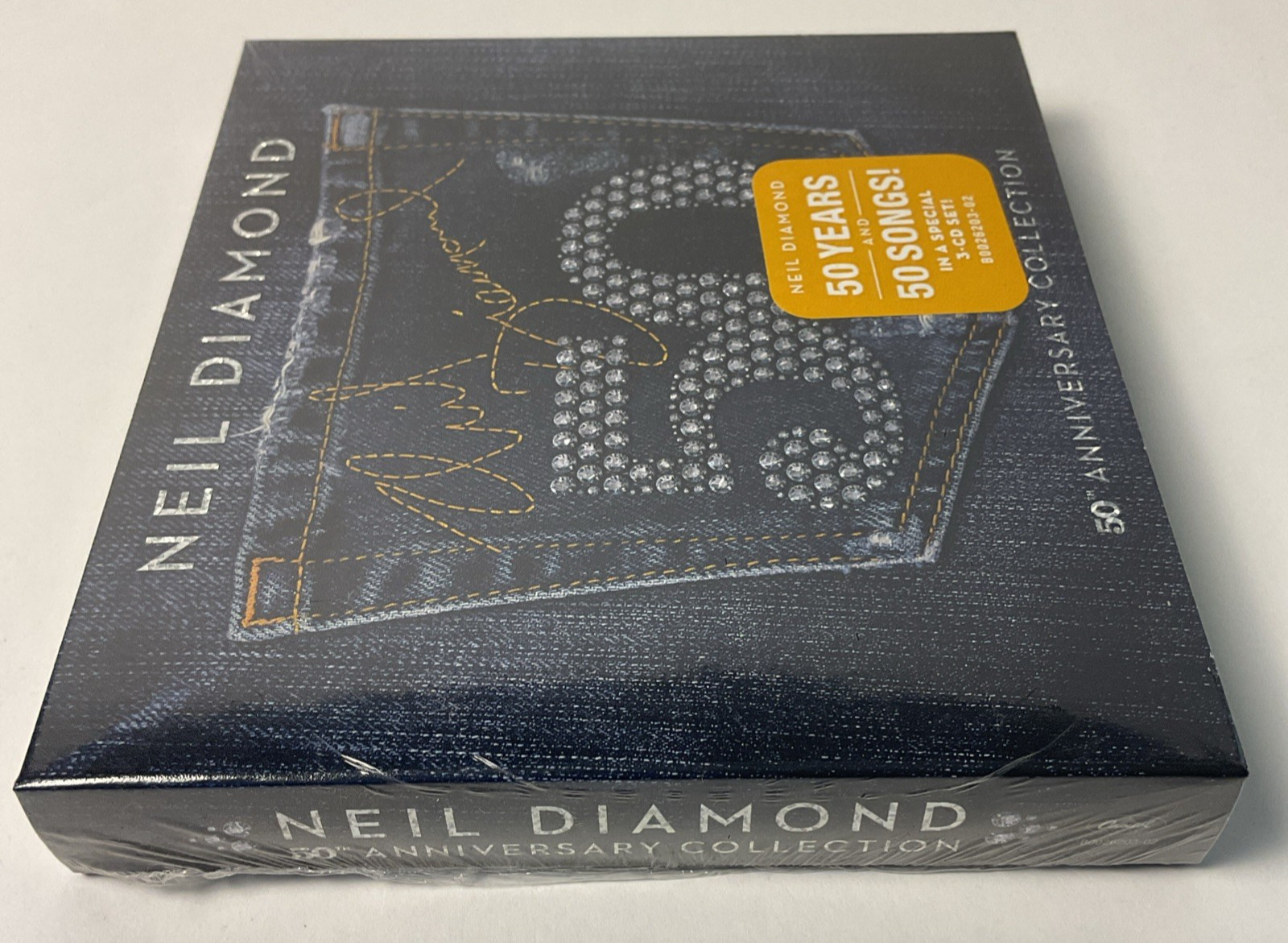 50th Anniversary Collection by Diamond, Neil (BOX set 3 CD, 2017) NEW