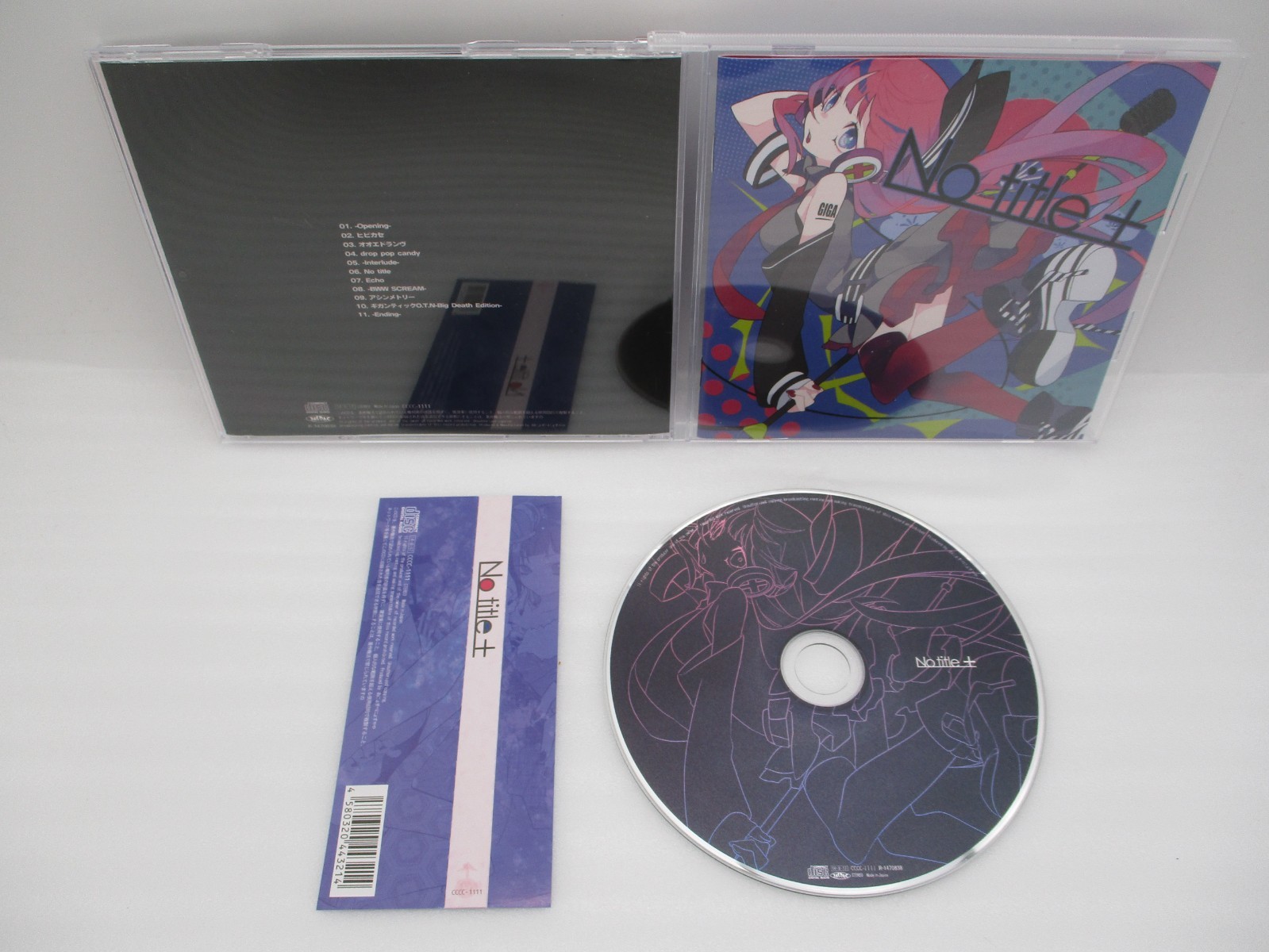 Anyospenyosya CD No title + Plus & - Minus 2CDs REOL GIGA-P OKIKU Vocalo Utaite