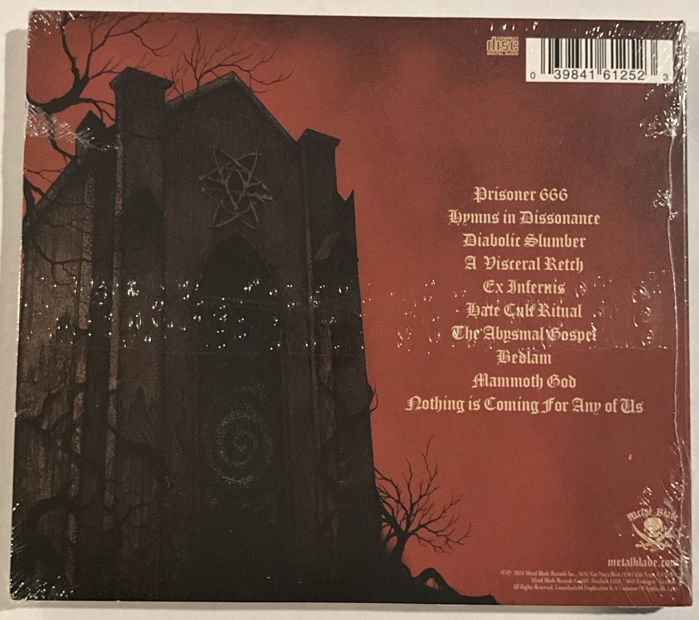 Whitechapel - Hymns in Dissonance CD 2025 Metal Blade 3984-16125-2 [Digipak] NEW