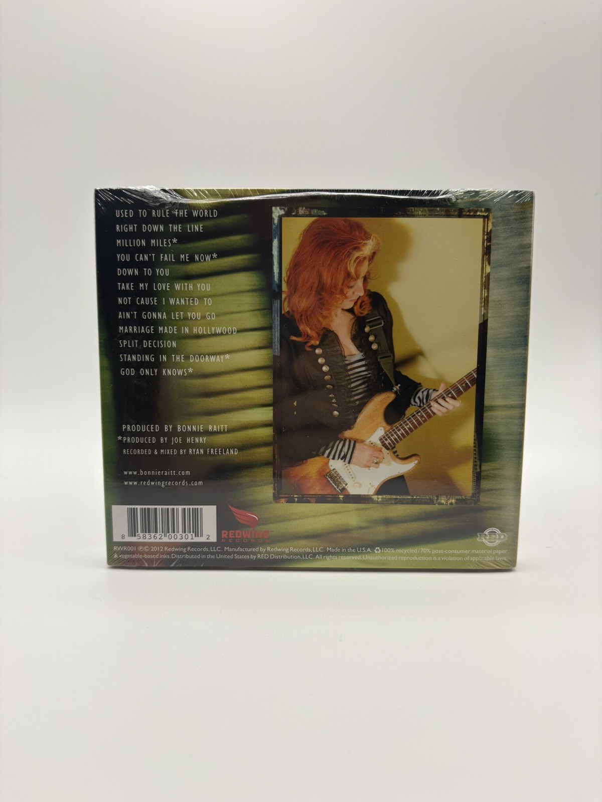 BONNIE RAITT - SLIP STREAM - CD - DIGIPAK - NEW - SEALED