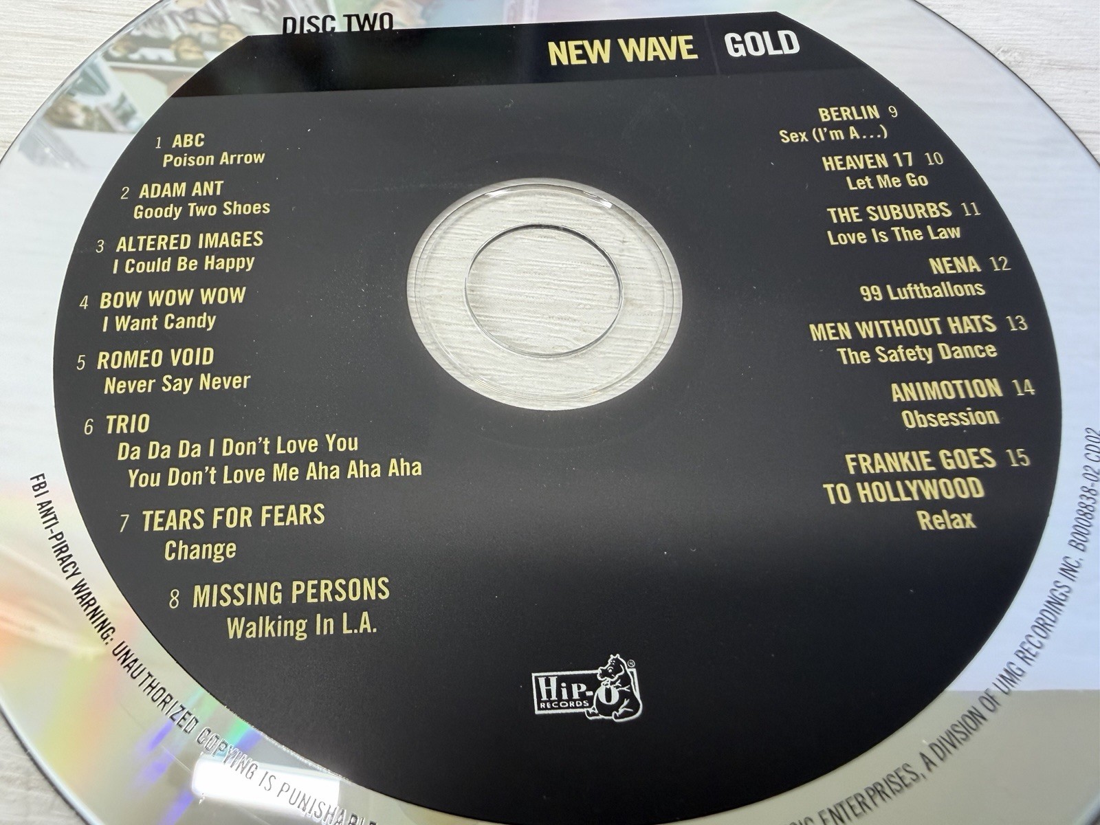 NEW WAVE GOLD 2 CD SET - Blondie, The Vapors, Soft Cell, Bow Wow Wow