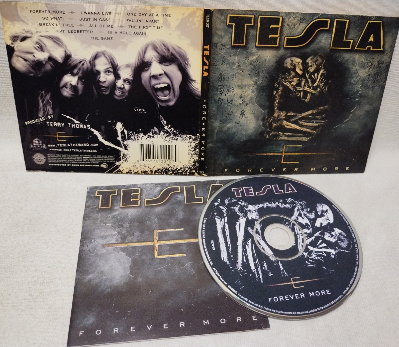 Tesla - Forever More (CD, Digipak, 2008 Ryko, CD45) Hard Rock , Glam Metal VG+