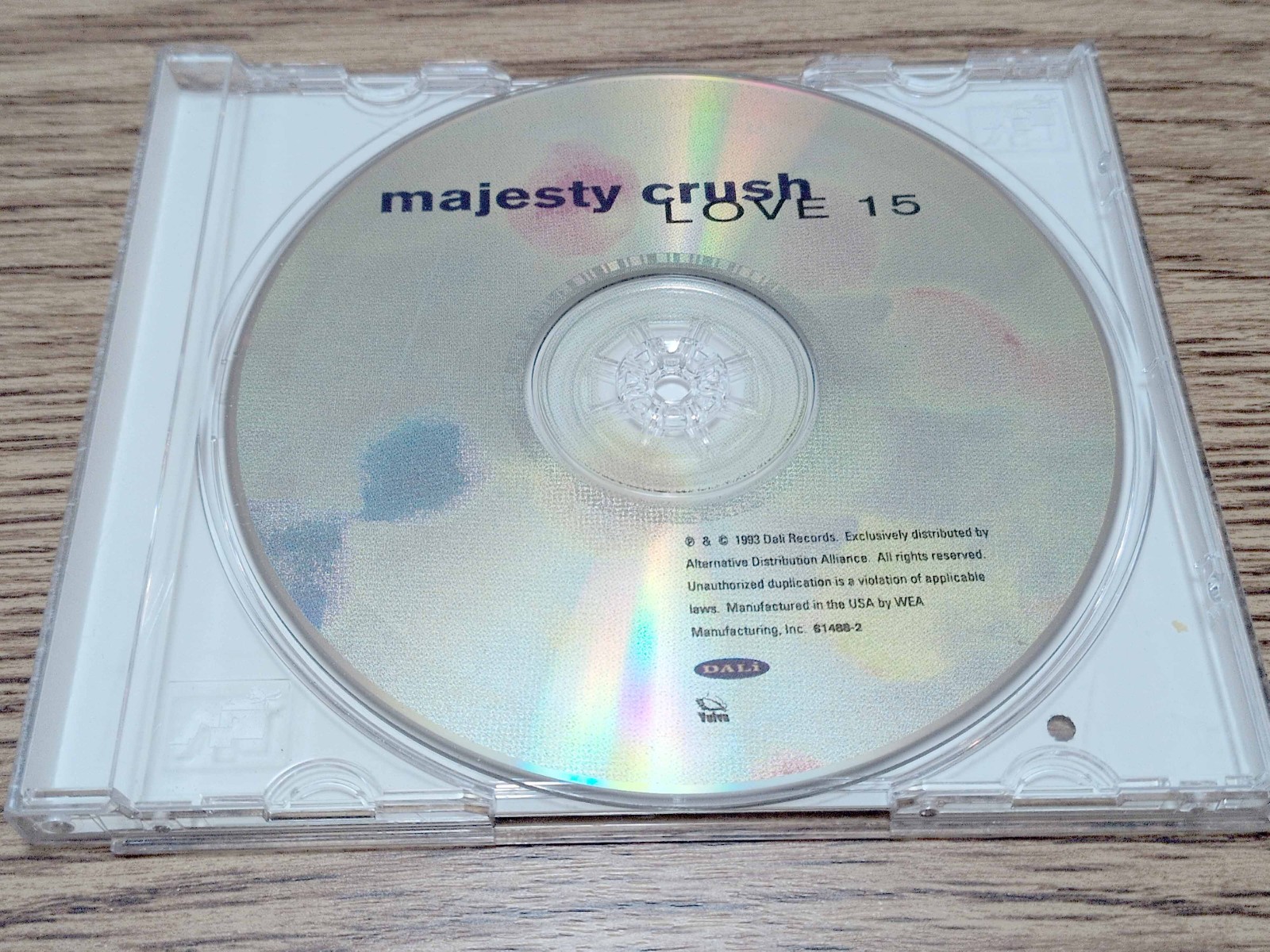 MAJESTY CRUSH - Love 15 - CD 1993 Rare Shoegaze Indie Rock OG