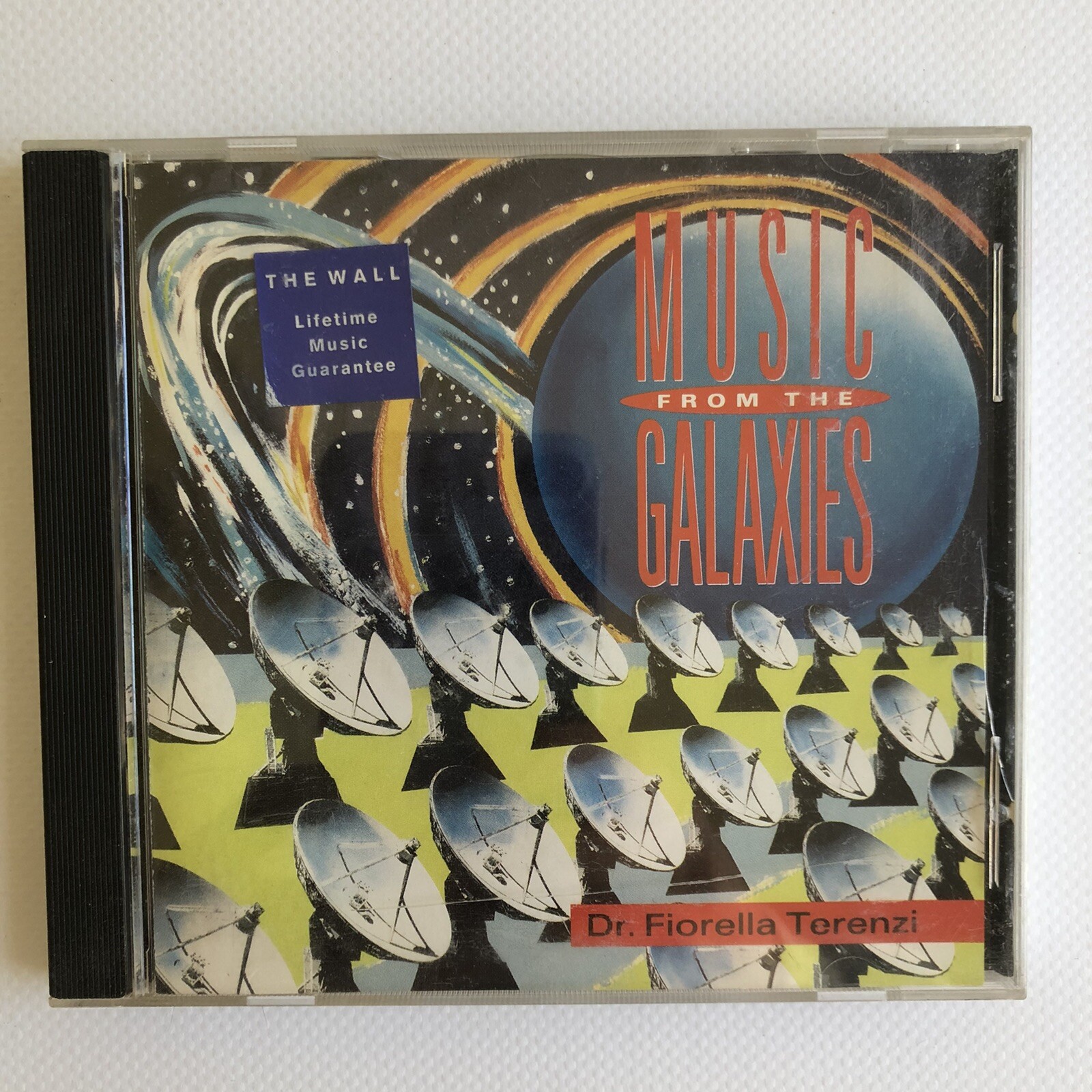Rare 1991 Vintage Music from the Galaxies Cd by Dr. Fiorella Terenzi Island