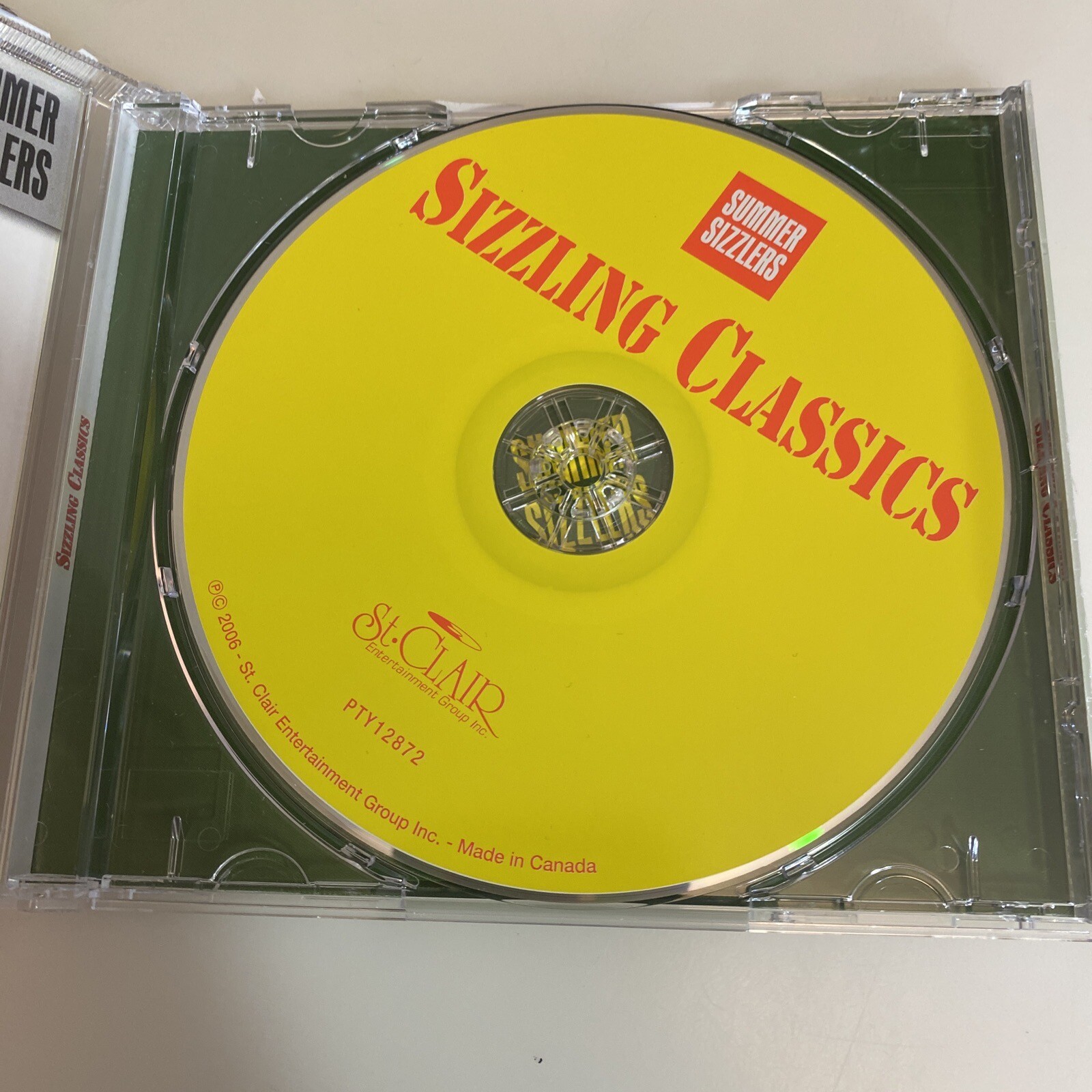 Sizzling Classics 2006 Music CD 1950s 1960s Summer Sizzlers Groove Machine h295
