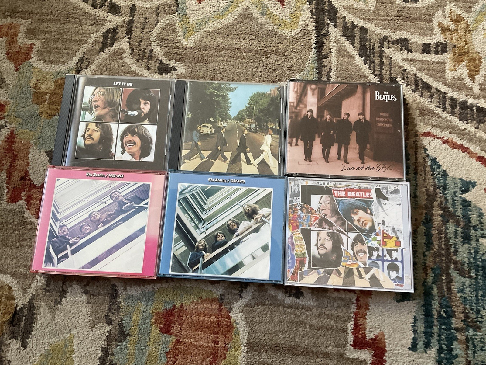 BEATLES CD LOT COLLECTION (10)